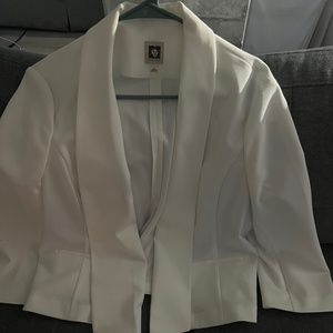 Anne Klein White Blazer